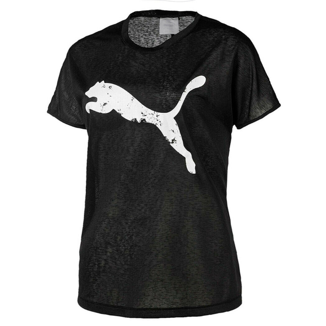 Puma A.C.E Slogan Womens Running Crew Tee Training T-Shirt Layer 517103 01
