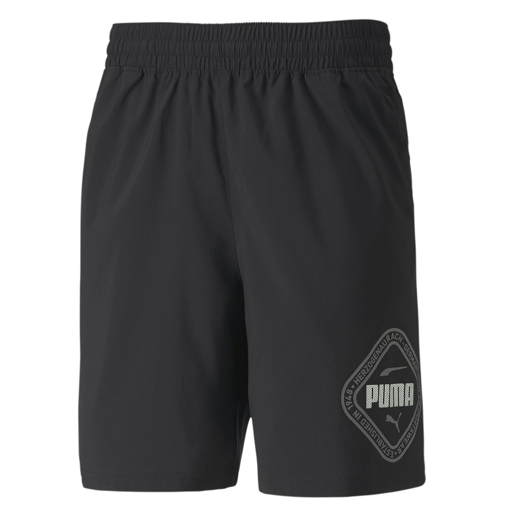 Puma Collective Mens Black Woven Shorts