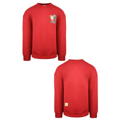 Puma x Michael Lau Mens Red Graphic Sweatshirt