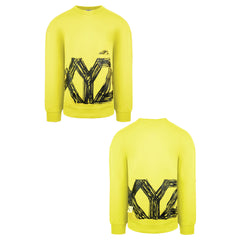 Puma x Michael Lau Mens Yellow Graphic Sweatshirt