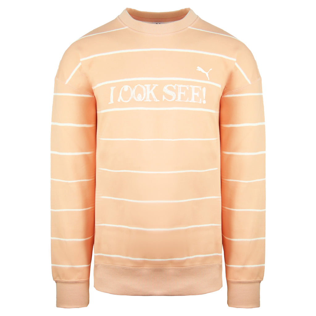 Puma x Michael Lau Mens Peach Graphic Sweatshirt