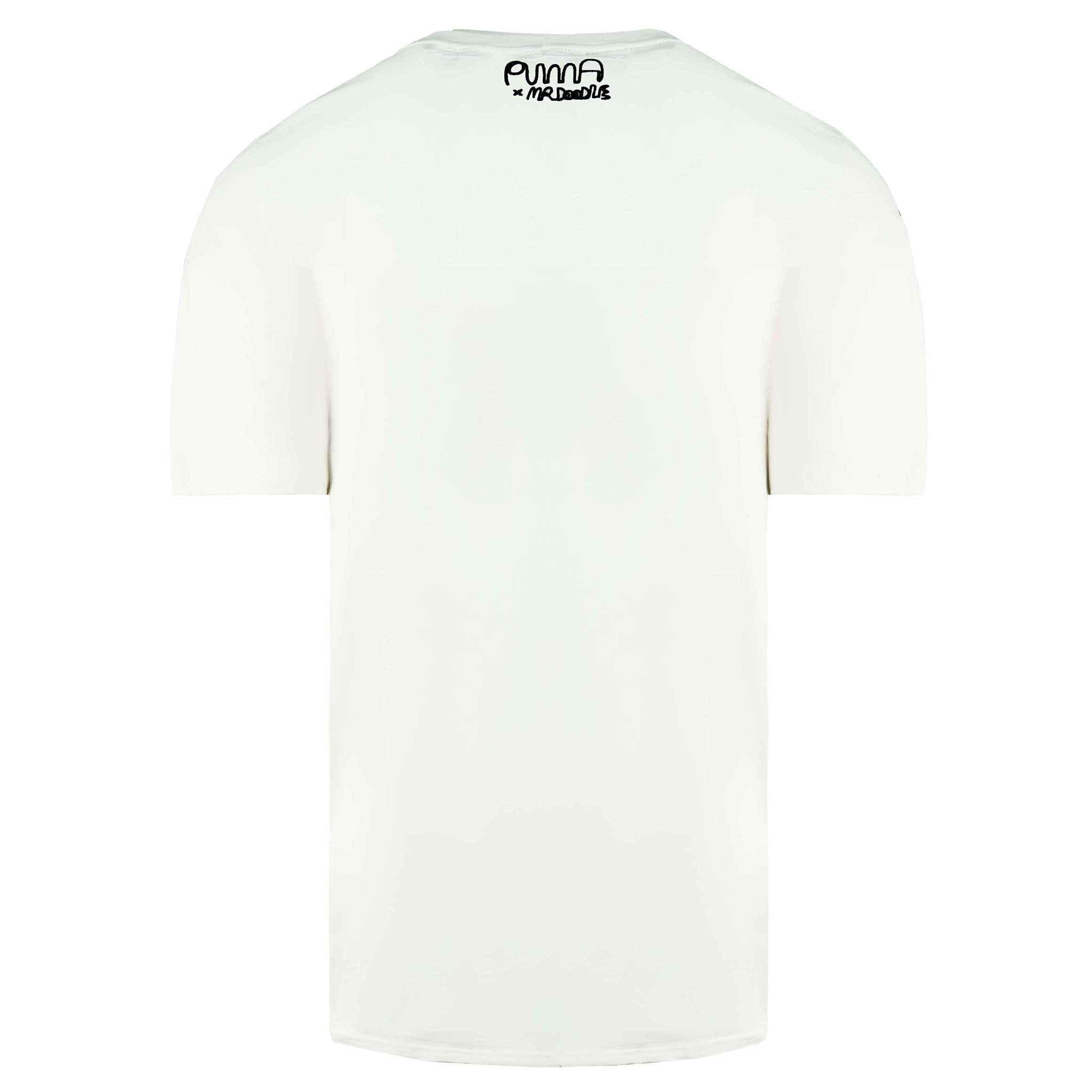 Puma x Mr. Doodle Mens White T-Shirt