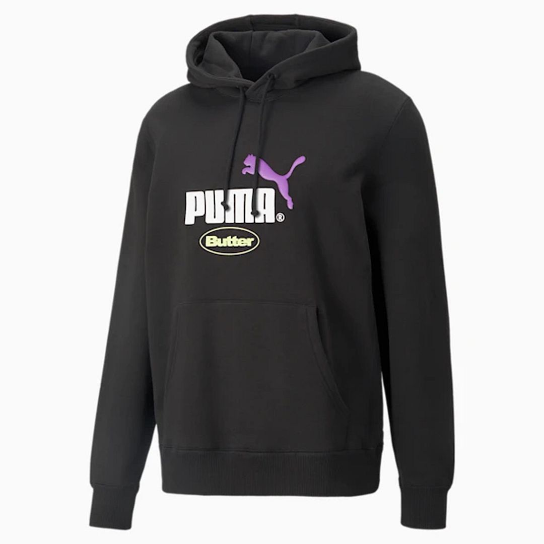 Puma x Butter Goods Mens Black Hoodie