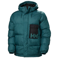 Helly Hansen P&C Mens Teal Puffer Coat