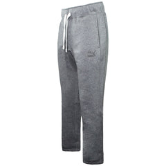 Puma Graphic Logo Stretch Waist Grey Mens Track Pants 565651 03