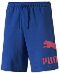 Puma Archive Logo Sweat Bermuda Long Mens Shorts Training Blue 570434 17 A16B