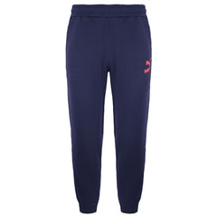 Puma Archive Logo Fleece Sweatpants Navy Mens Joggers Bottoms 571522 08