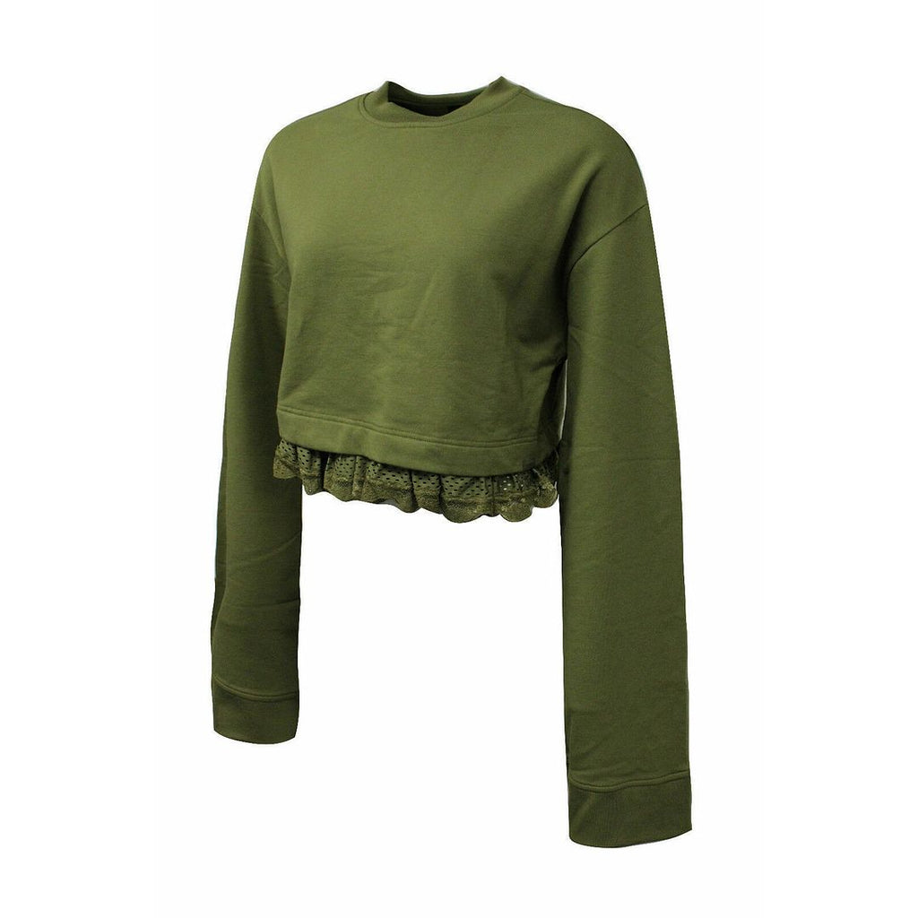 Puma x Rihanna Fenty Womens Dark Olive Sweater