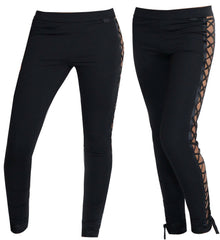 Puma x Rihanna Fenty Womens Black Laced Leggings