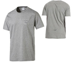 Puma Pace Primary Mens Grey T-Shirt