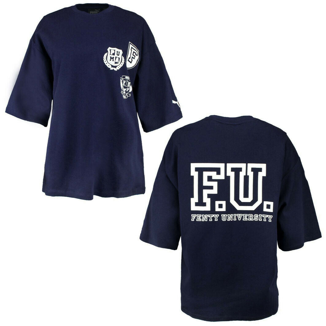 Puma x Rihanna Fenty Unisex Navy T-Shirt