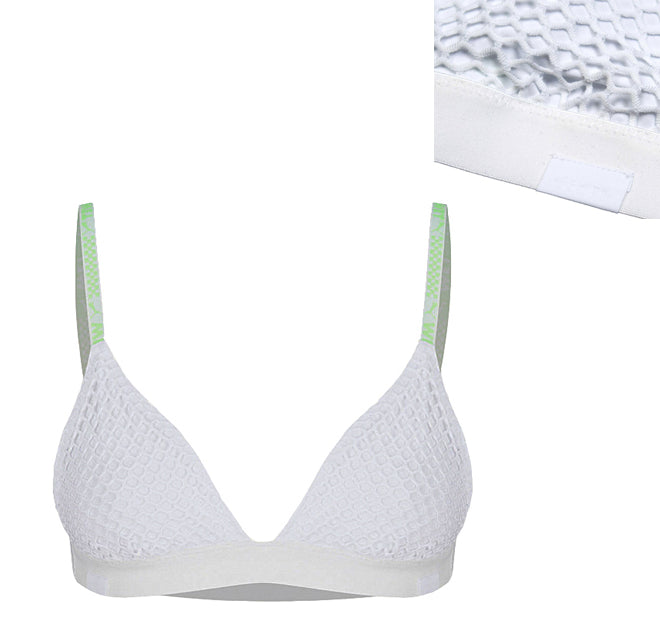 Puma x Rihanna Fenty Triangle Womens White Bikini Top