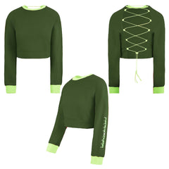 Puma x Rihanna Fenty Womens Laced Green Sweatshirt