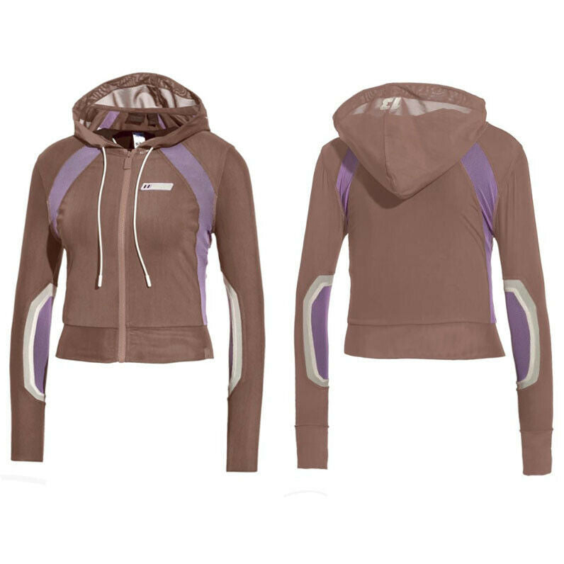 Puma x Fenty Brown Mesh Track Jacket - Womens