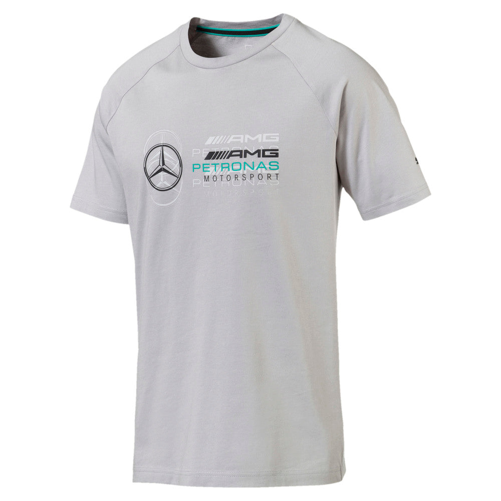 Puma F1 Mercedes AMG Petronas DryCell Mens Logo Short Sleeve T-Shirt 577409 02