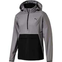 Puma Golf Retro Mens Grey Anorak Jacket