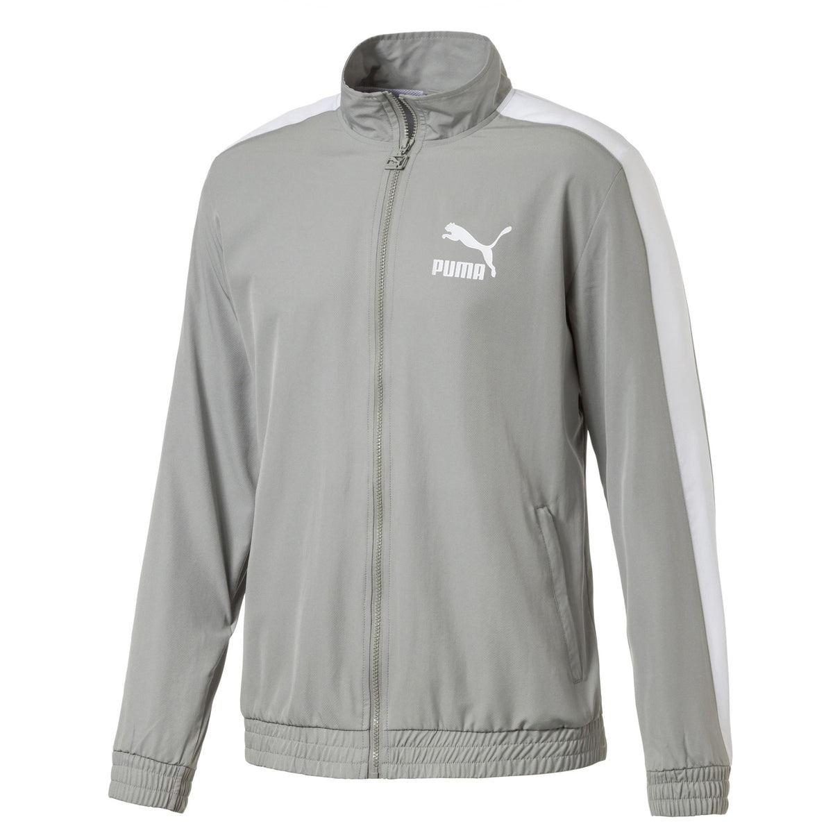 Puma Iconic Mens T7 Grey Track Jacket