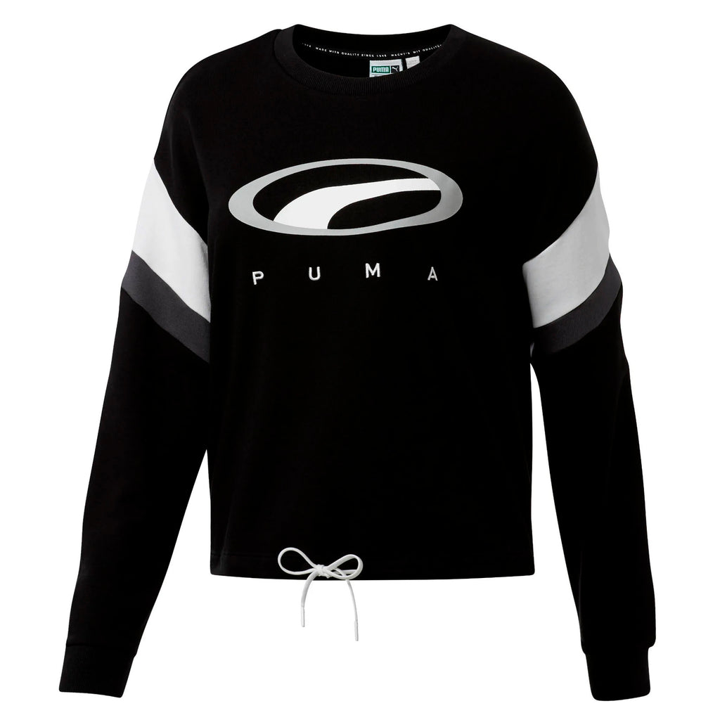 Puma 90s Womens Black Sweater