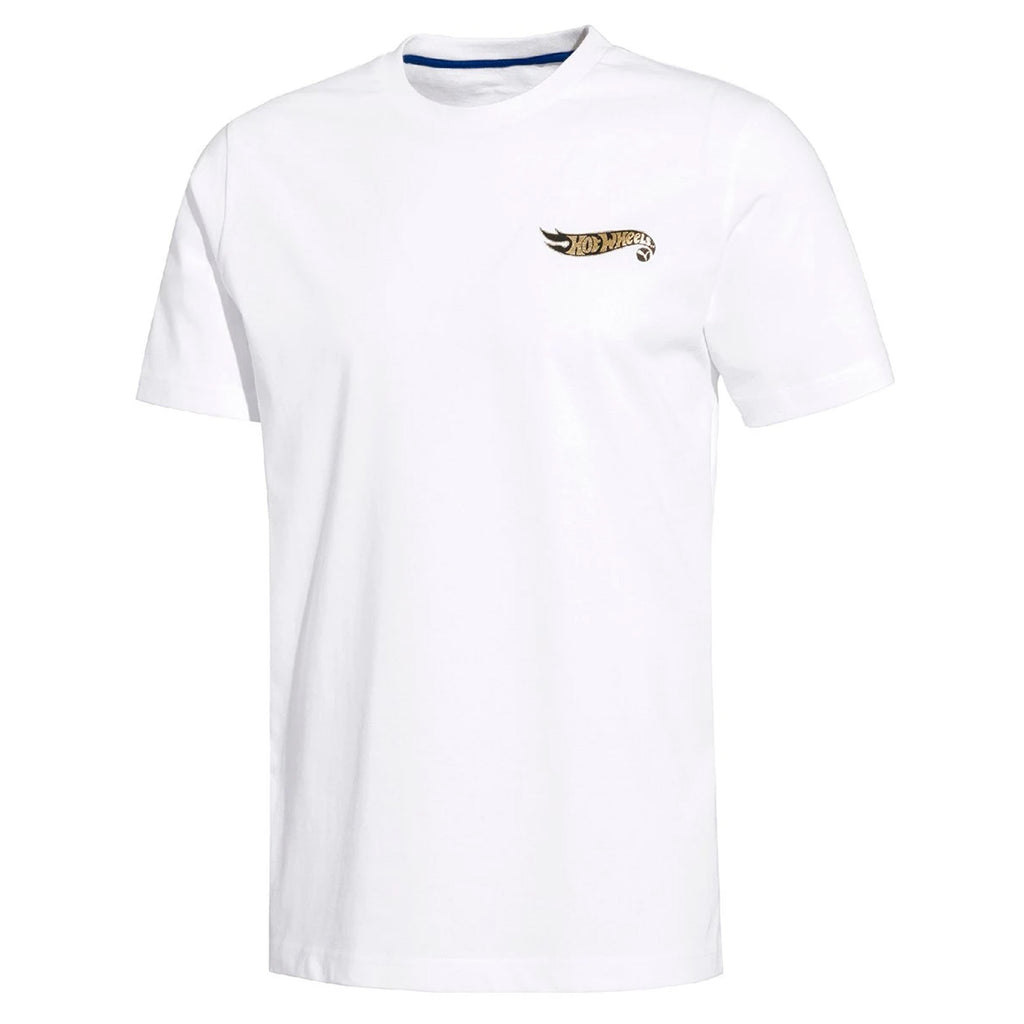 Puma x Hot Wheels Mens Tee Graphic Logo T-Shirt White 579682 02