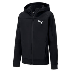 Puma Mens Evostripe Hooded Jacket Black Track Top 582725 01