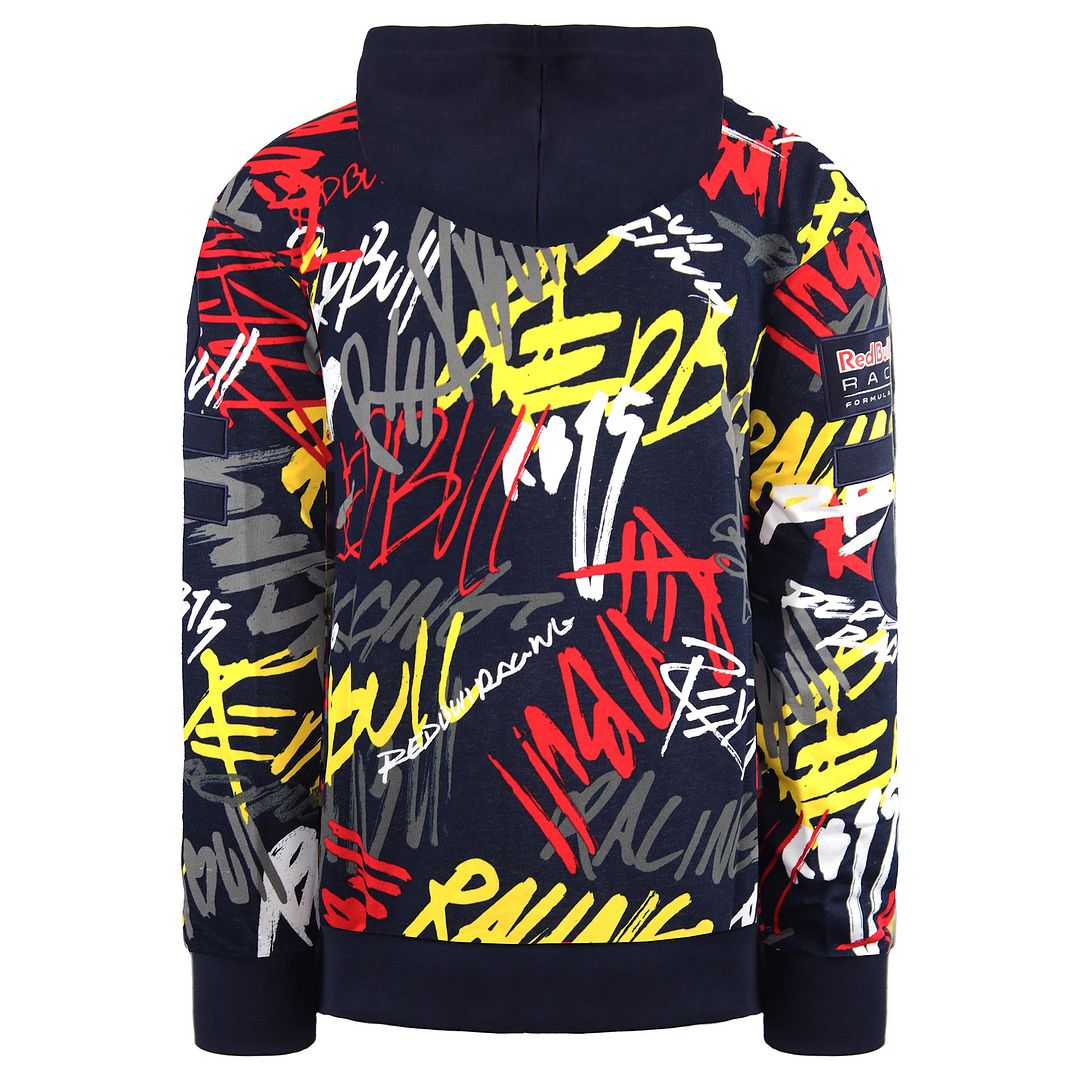 Puma Red Bull Racing Street Mens Navy Hoodie