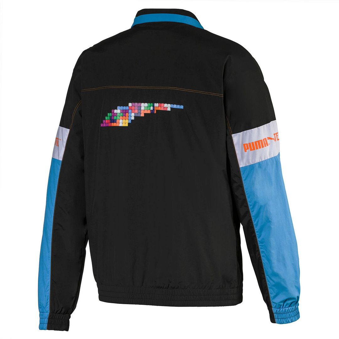 Puma x Tetris Mens Black Jacket