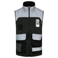 Puma x Helly Hansen Mens Grey Reflective Fleece Gilet