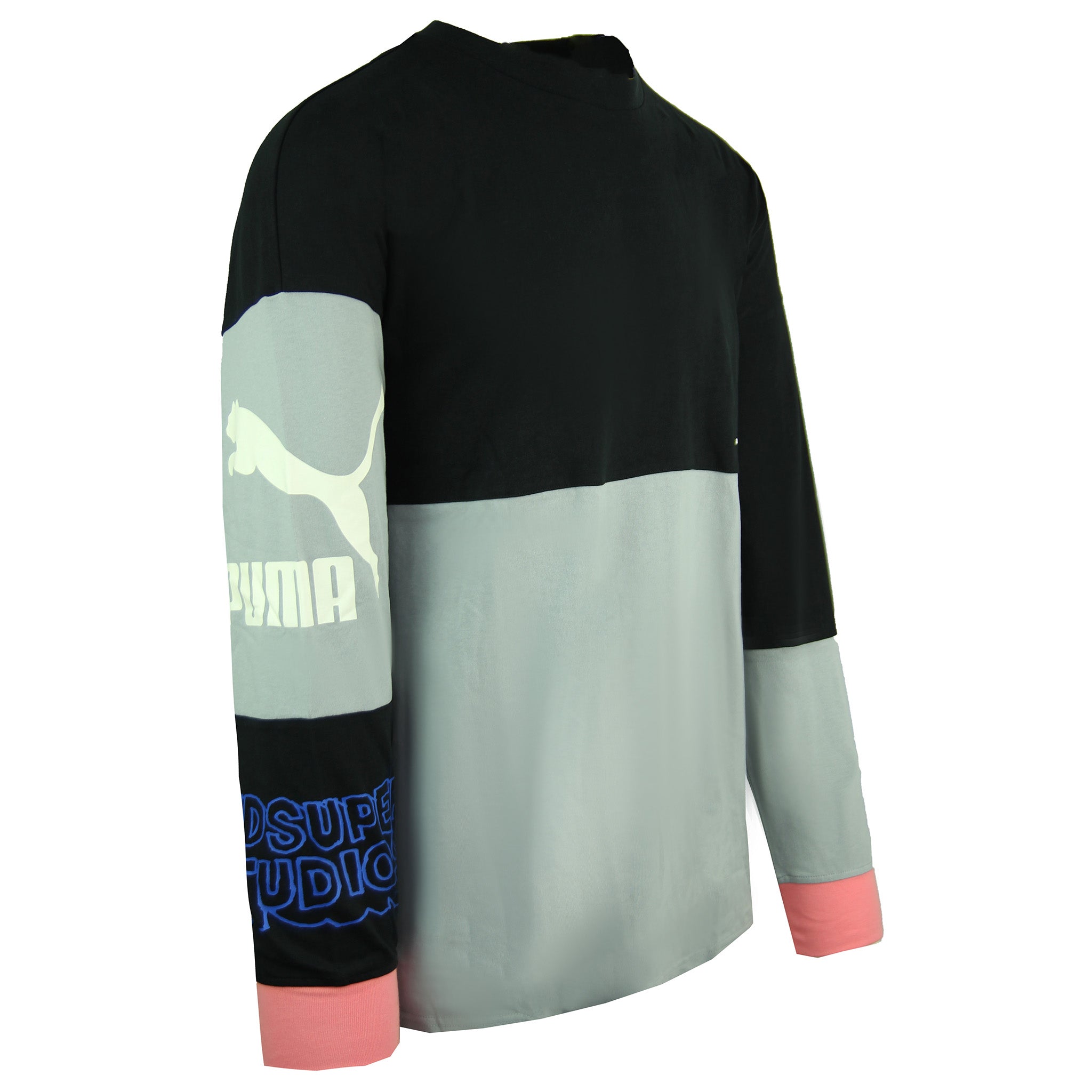 Puma x Kidsuper Studios Long Sleeve Mens Black Top