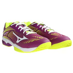 Mizuno Tennis Wave Exceed Tour 3 AC Purple Womens Trainers