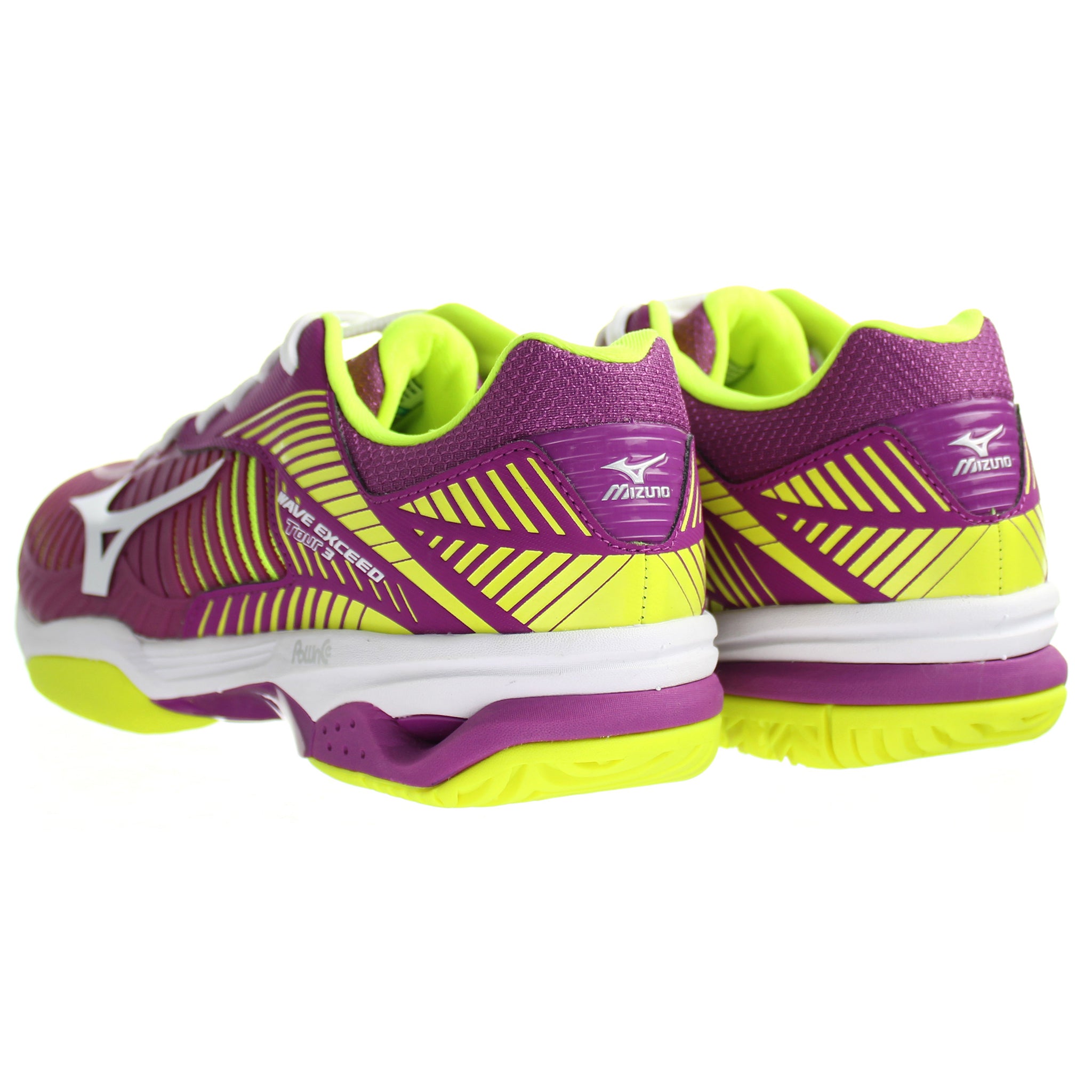 Mizuno Tennis Wave Exceed Tour 3 AC Purple Womens Trainers