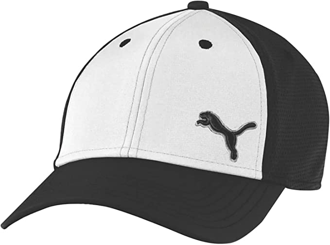 Puma Back 9 Mens Black/White Golf Cap