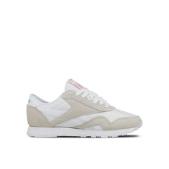 Reebok Classic Womens White Nylon Trainers