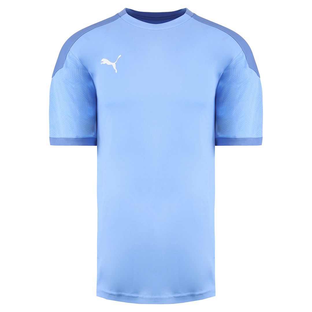 Puma DryCell Team Final 21 Mens Light Blue Football Shirt