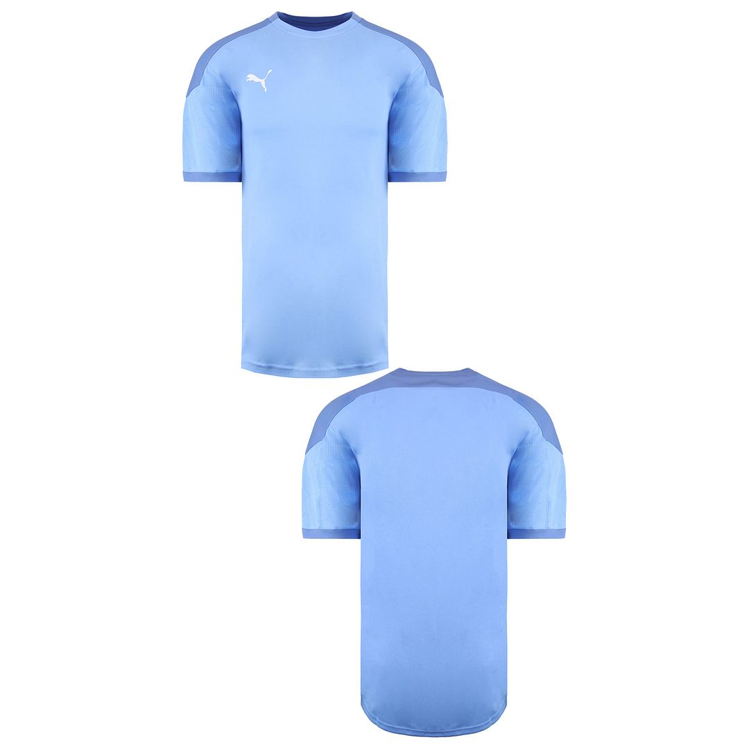 Puma DryCell Team Final 21 Mens Light Blue Football Shirt