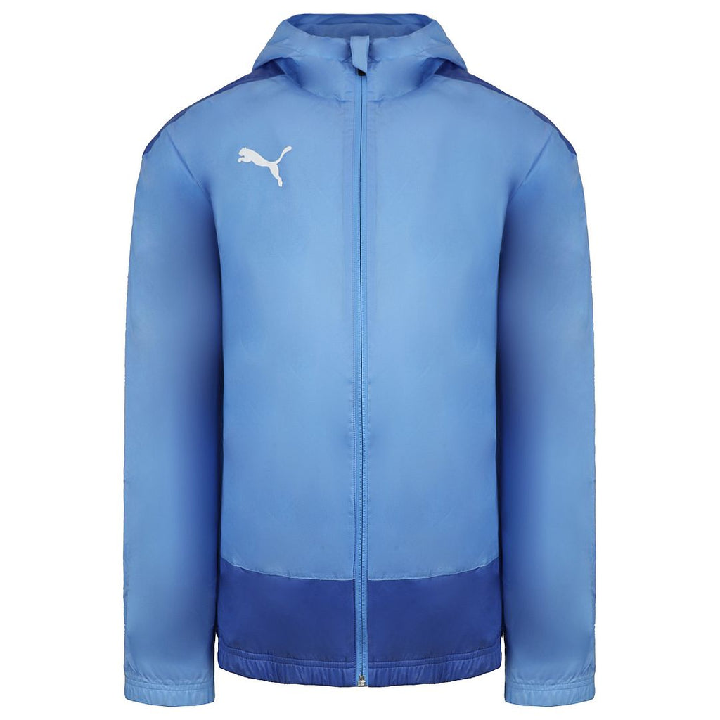 Puma Goal Mens Blue Rain Jacket