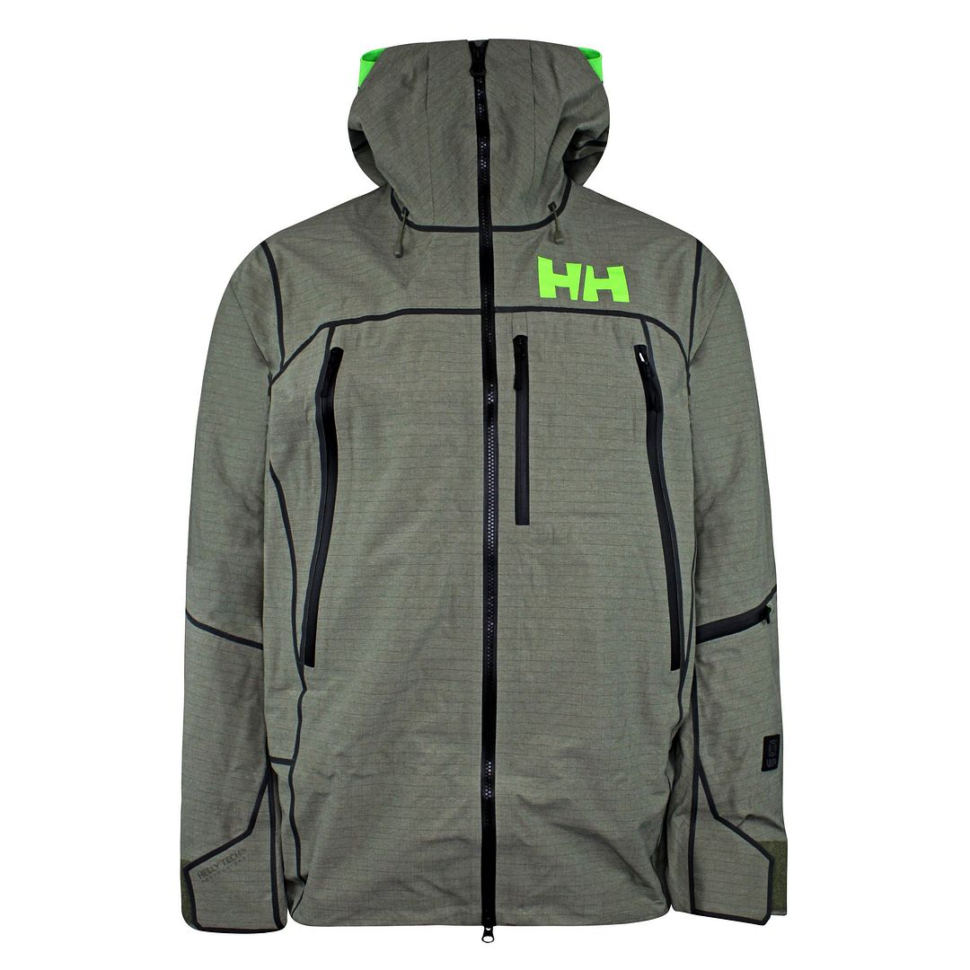 Helly Hansen Evelation Shell 3.0 Mens Green Ski Jacket