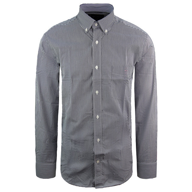 Eden Park Raybat Striped Mens Oxford Shirt