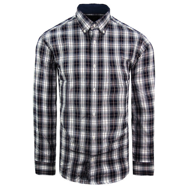 Eden Park Regular Fit Mens Checkered Shirt