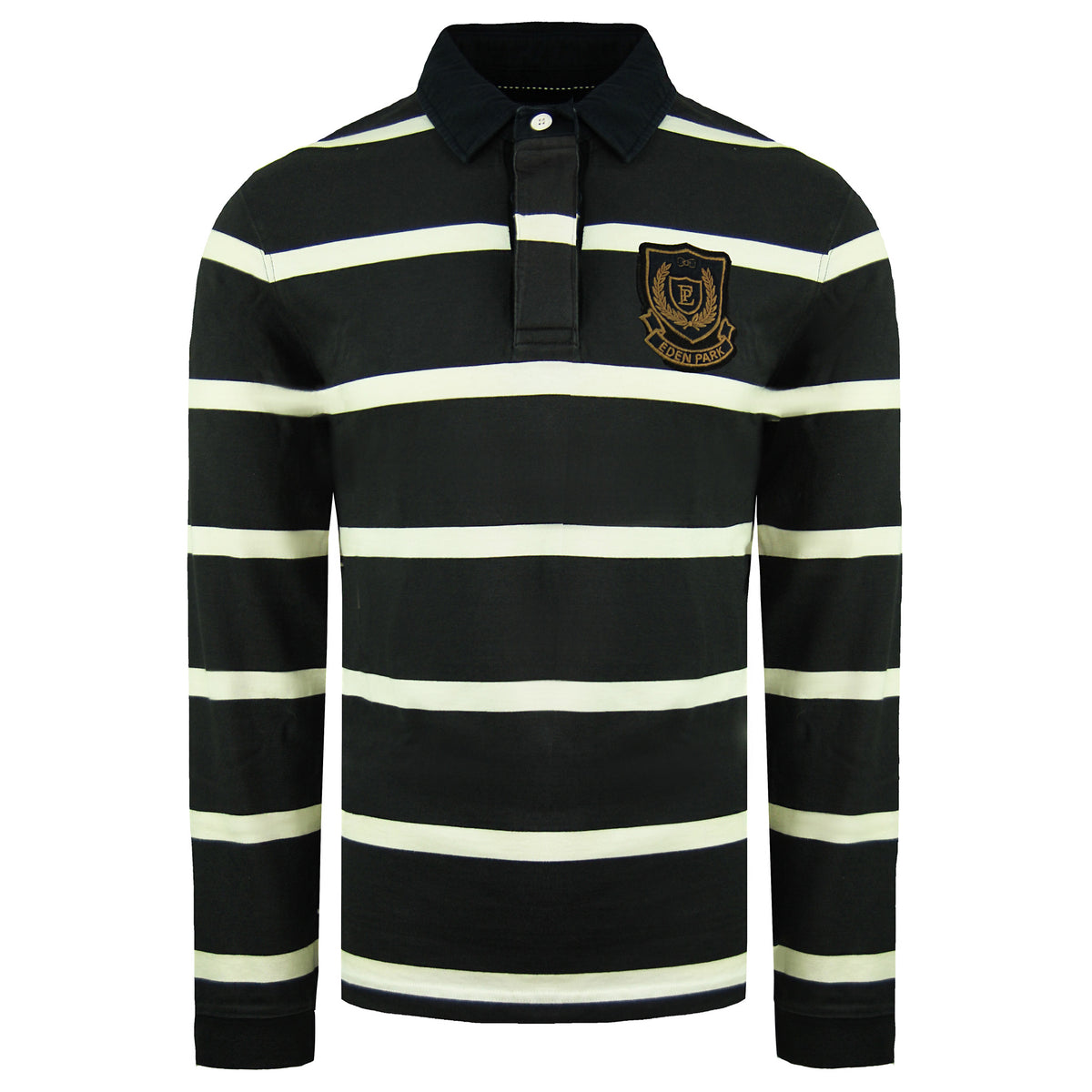 Eden Park Paris Premium Three Mens Brown Polo Top