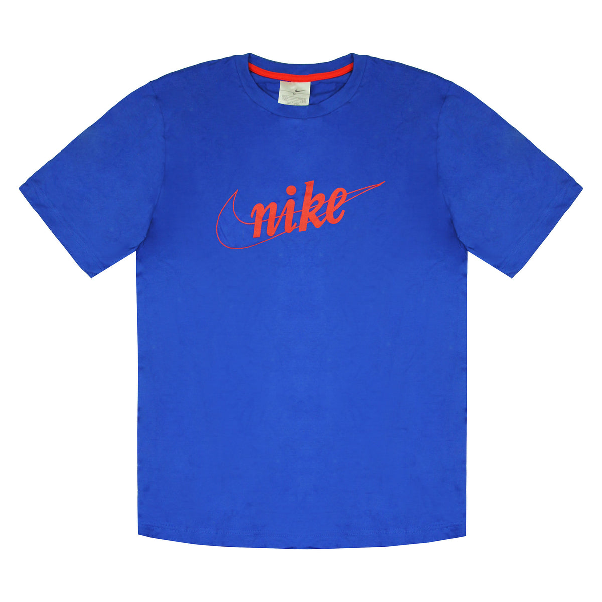 Nike Logo Mens Blue T-Shirt