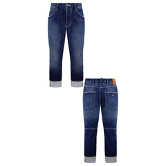 Armani Jeans Loose Fit Mens Navy Denim