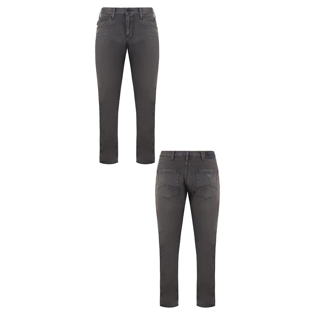 Armani Jeans Slim Fit Mens Grey Denim