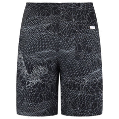 Armani Exchange Printed Mens Black Swim Shorts