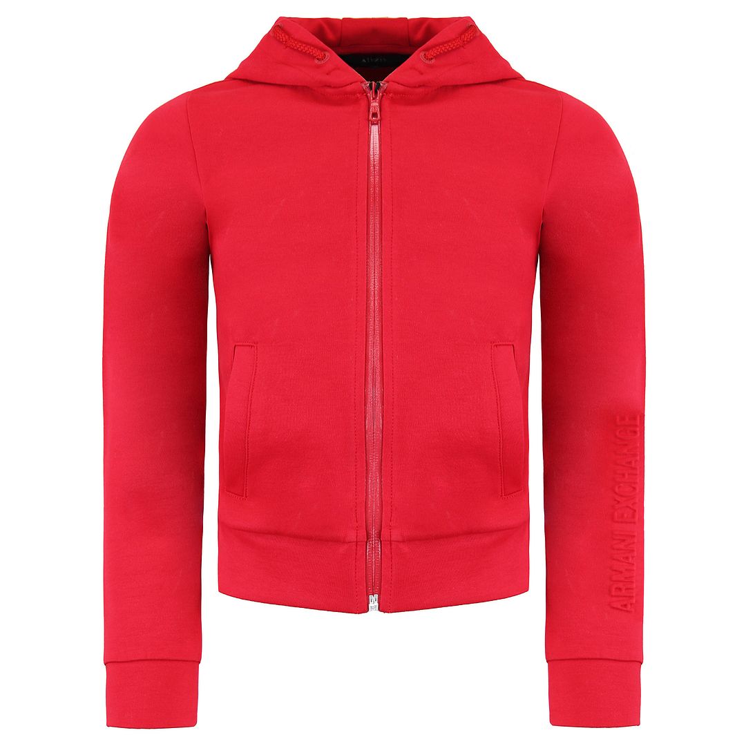 Armani Exchange Kids Red Track Jacket