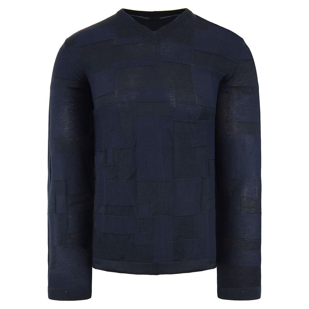 Armani Exchange Mens Navy Sweater