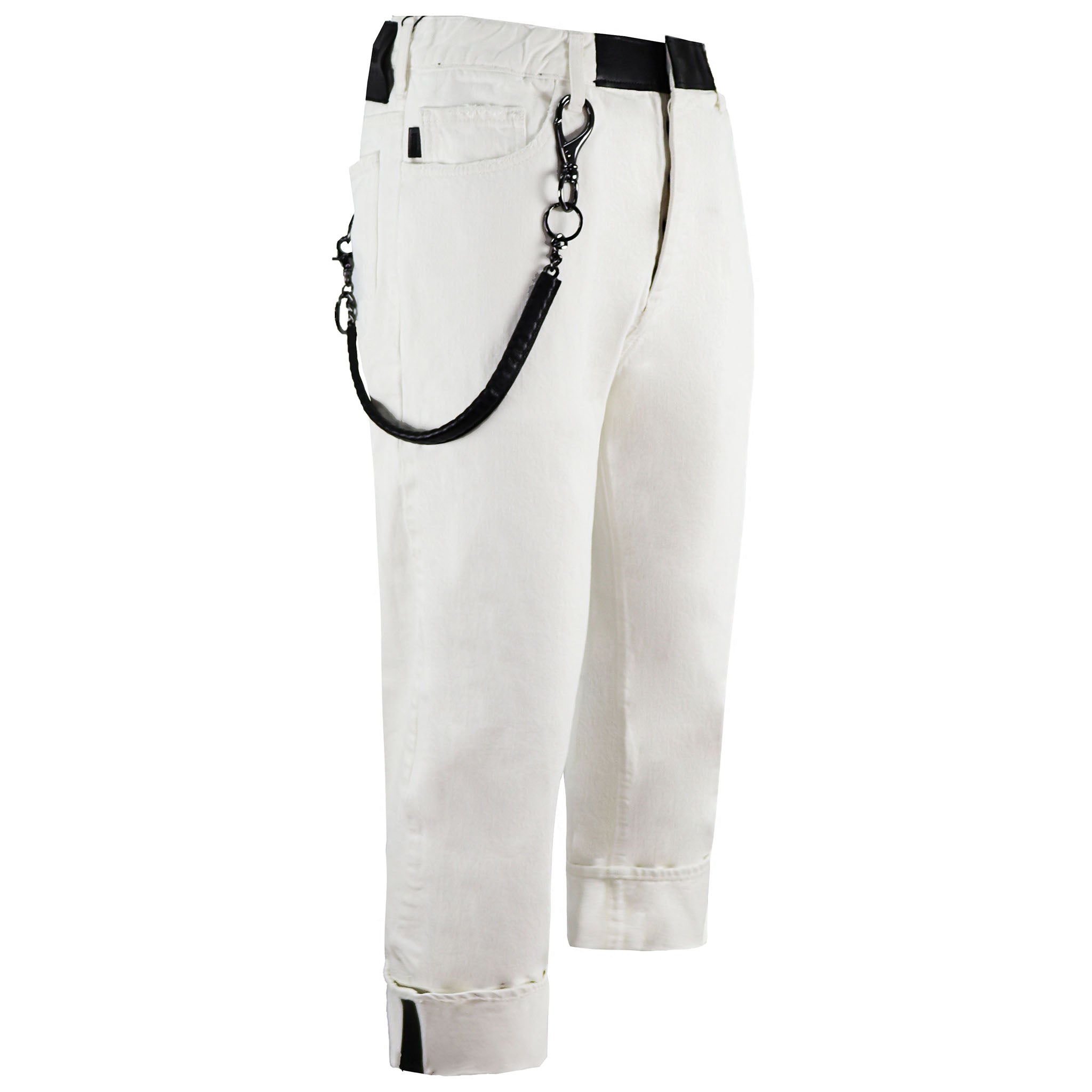 Armani Jeans J06 Slim Fit Mens White 3/4 Trousers