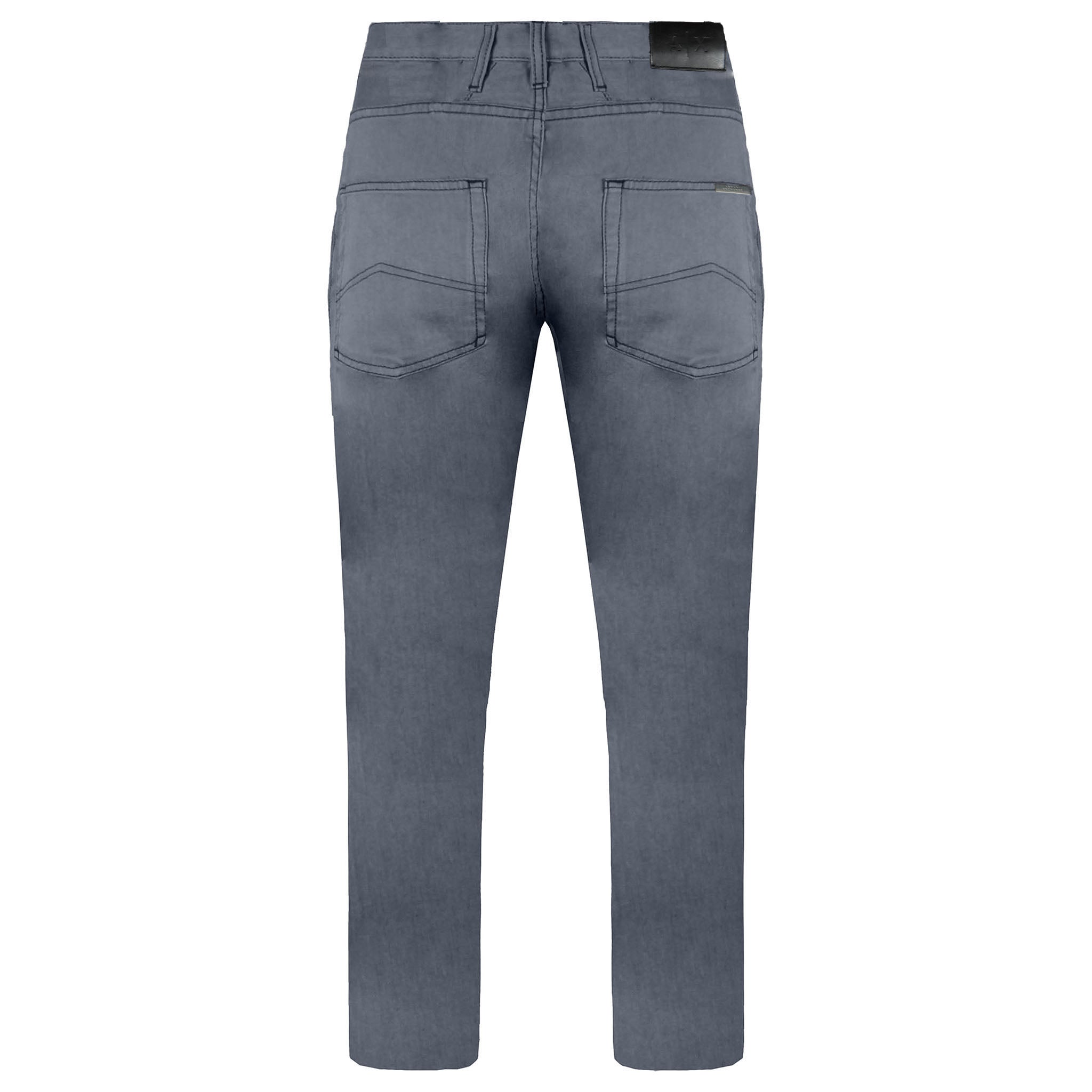 Armani Exchange Whiskered Mens Grey Jeans