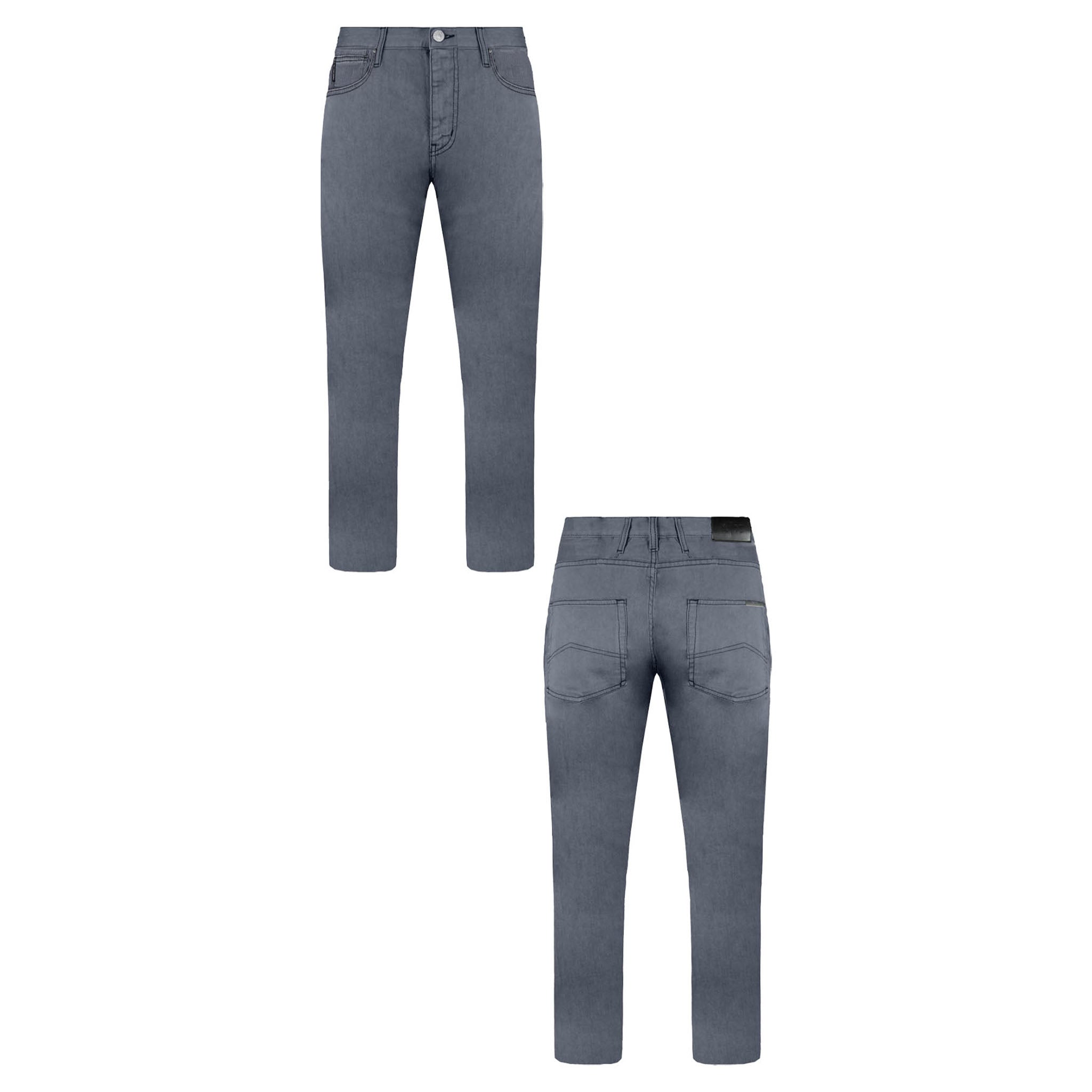 Armani Exchange Whiskered Mens Grey Jeans