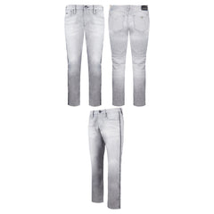 Emporio Armani J00 Slim Fit Mens Light Grey Jeans