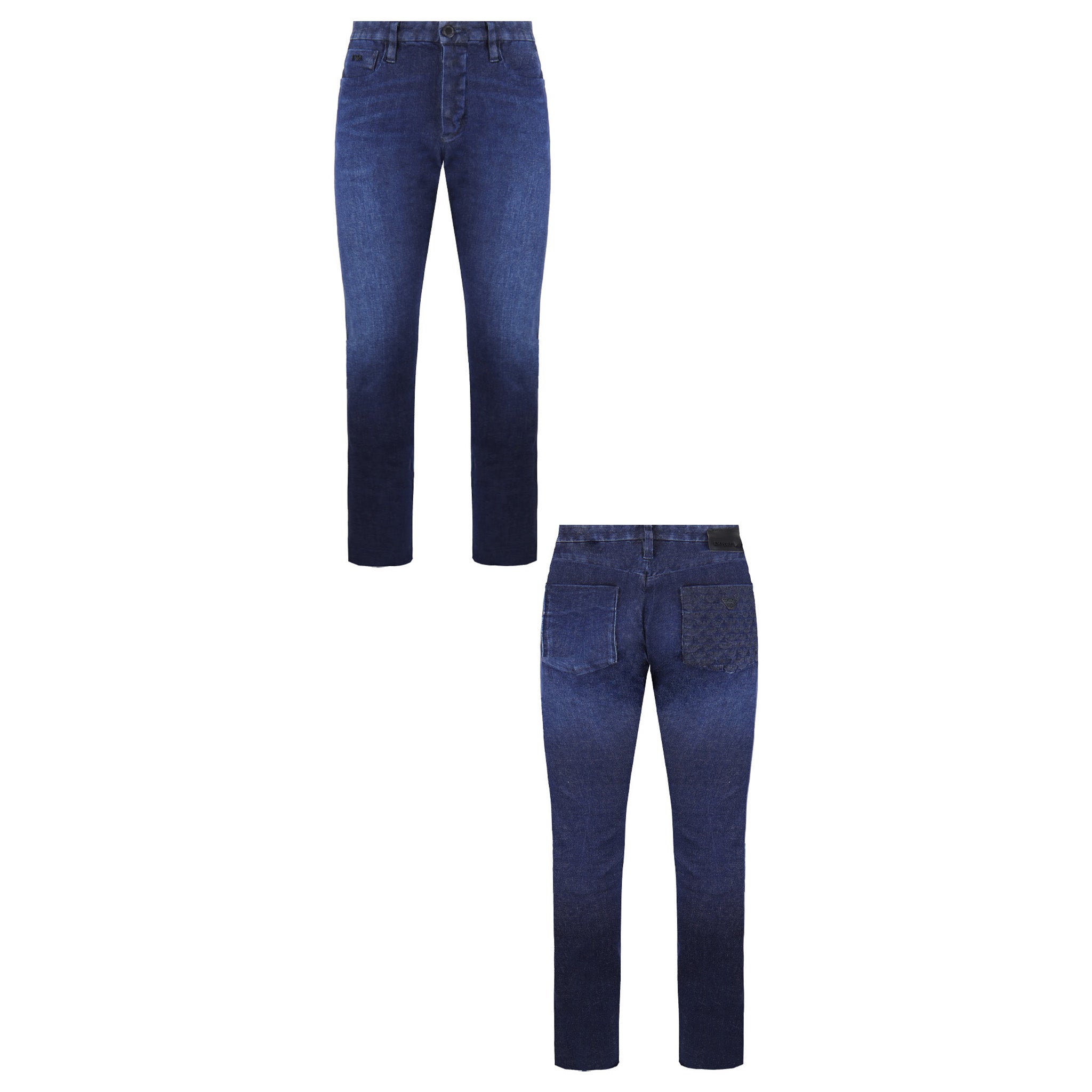 Emporio Armani Mens Navy Jeans